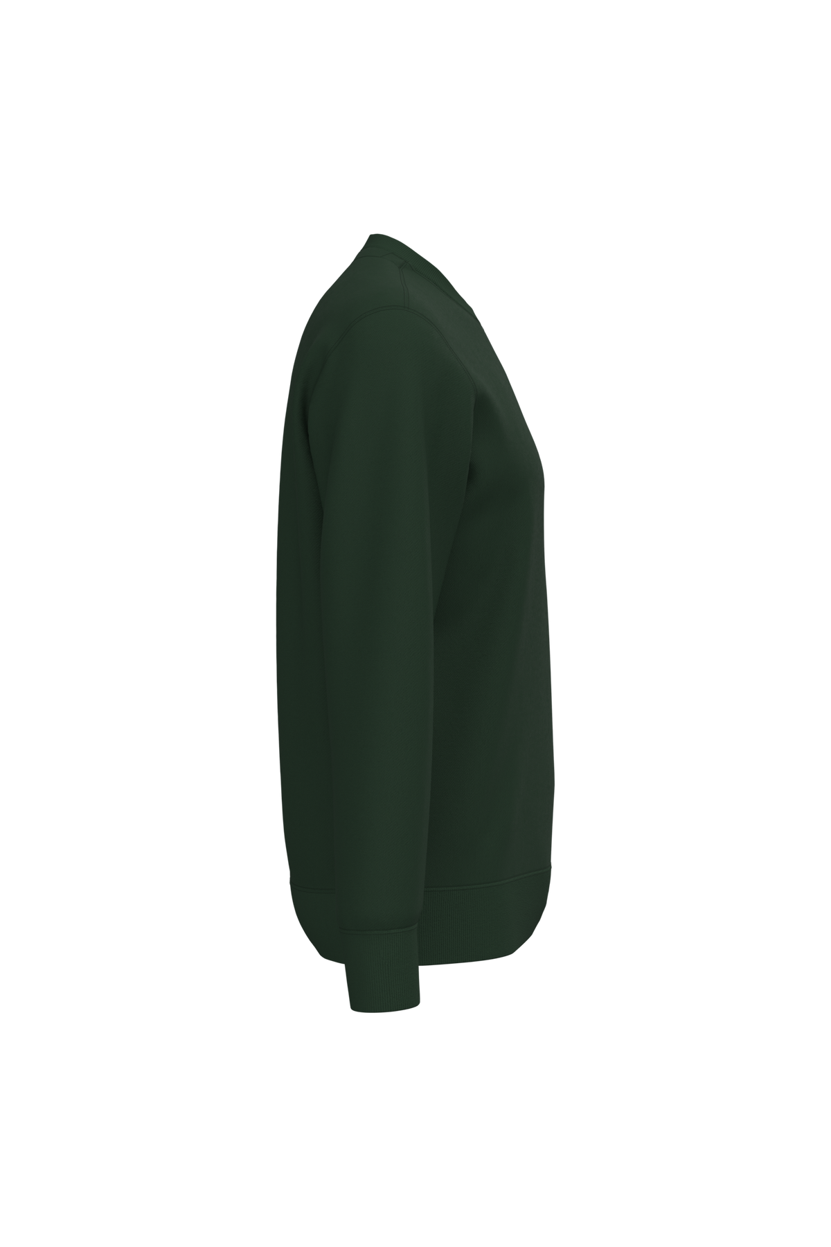 K488 - Sudadera cuello redondo - Forest Green - lateral