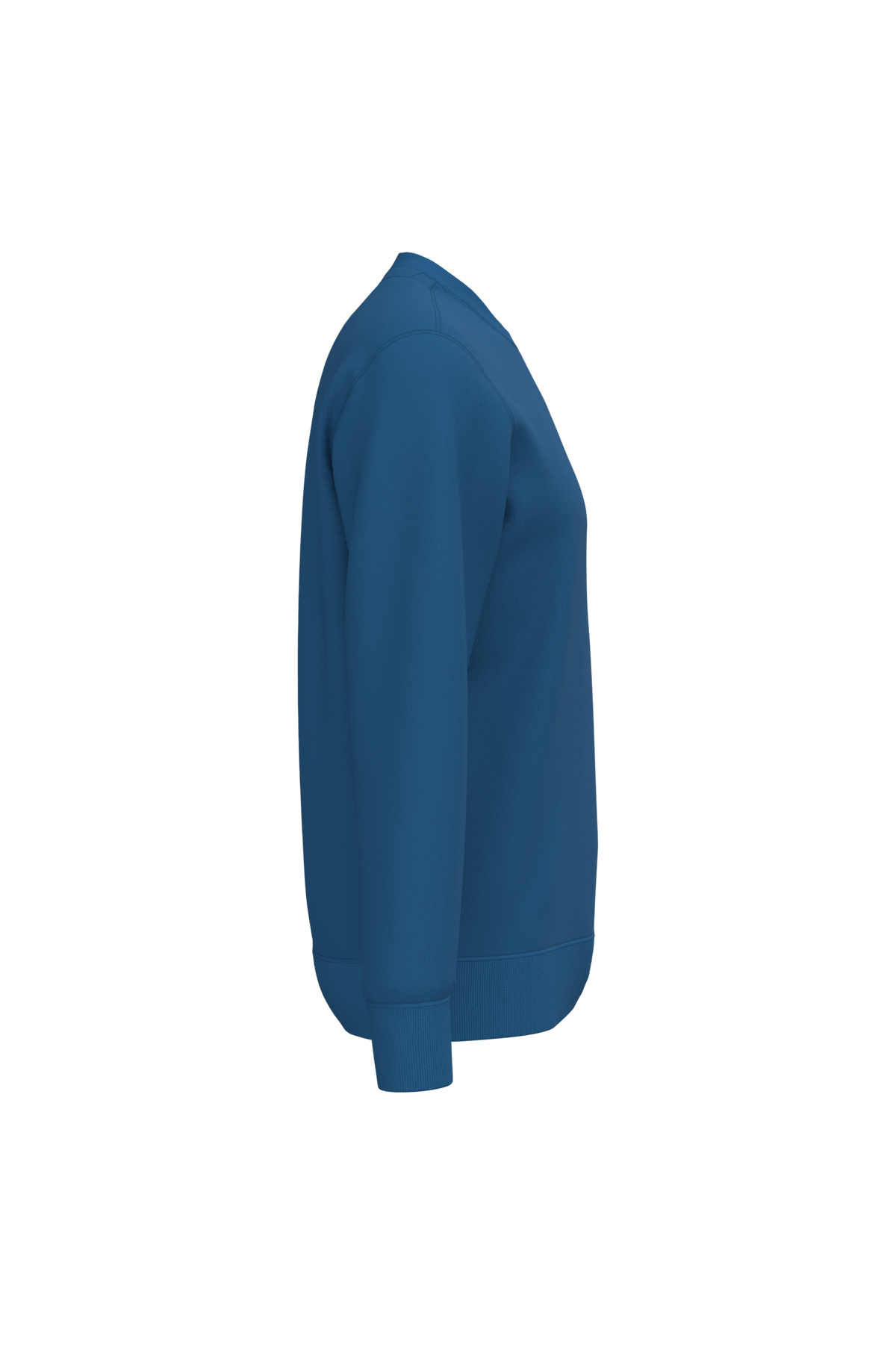 K488 - Sudadera cuello redondo - Light Royal Blue - lateral