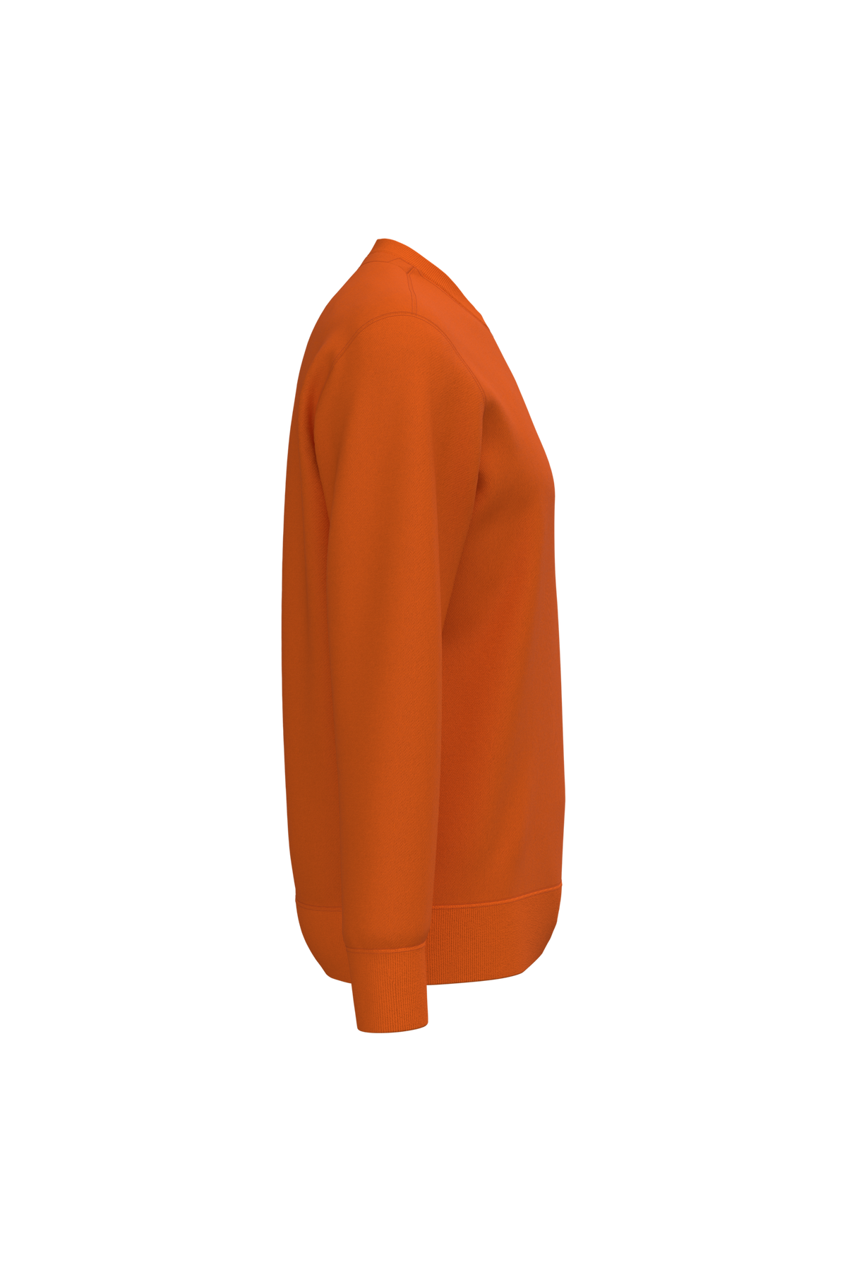K488 - Sudadera cuello redondo - Orange - lateral