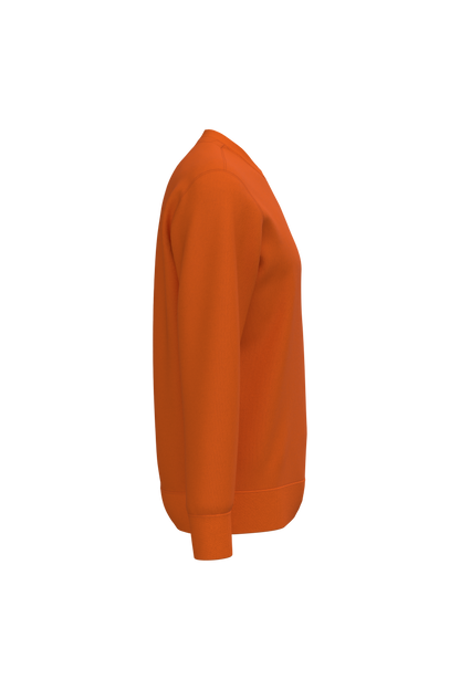 K488 - Sudadera cuello redondo - Orange - lateral