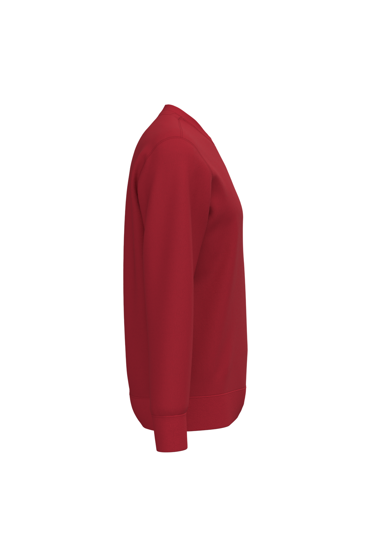 K488 - Sudadera cuello redondo - Red - lateral