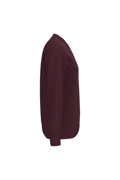 K488 - Sudadera cuello redondo - Wine - lateral