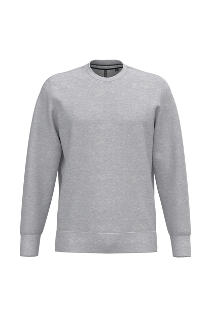 K488 - Sudadera cuello redondo - Ash Heather - frontal