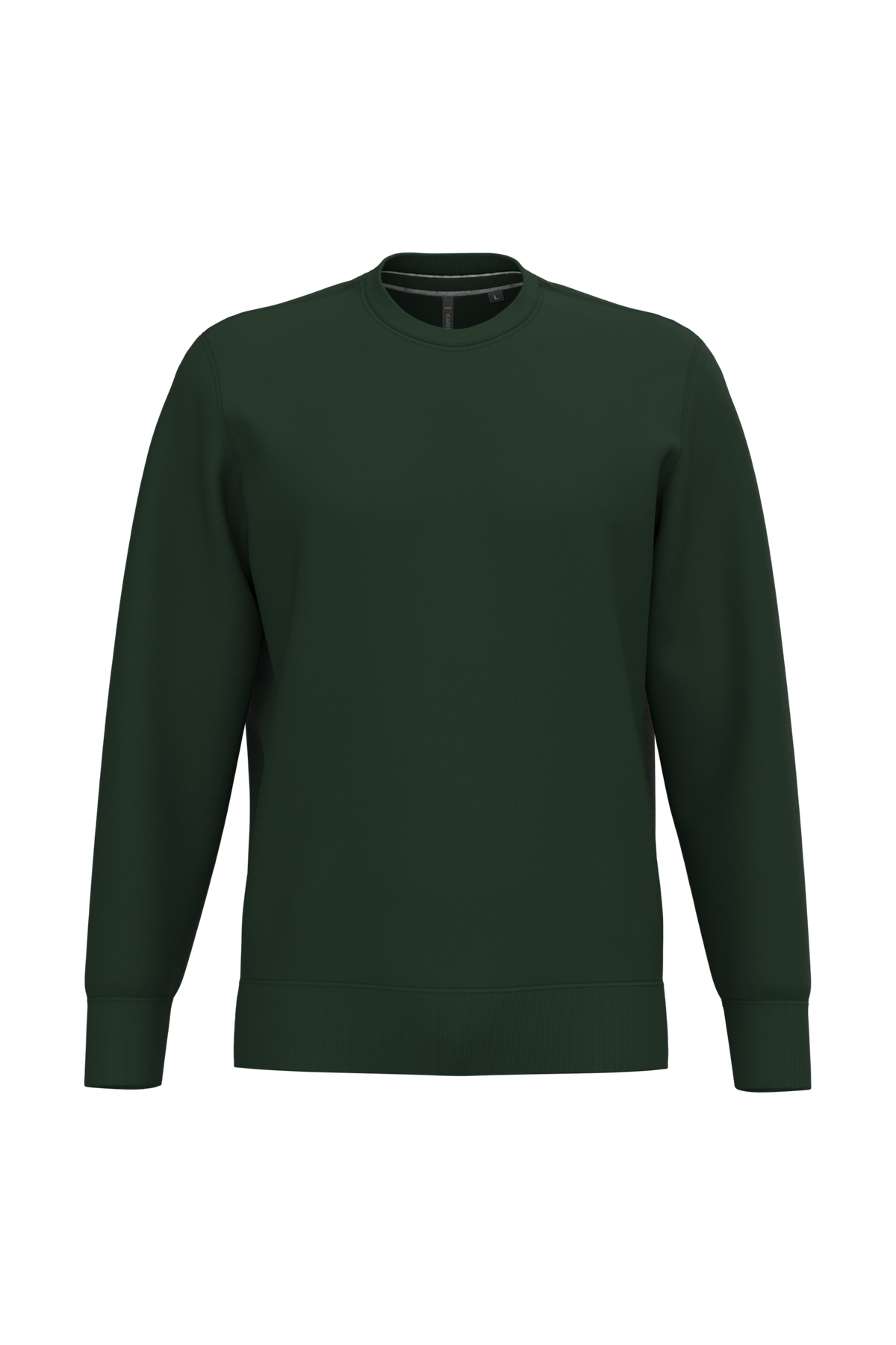 K488 - Sudadera cuello redondo - Forest Green - frontal