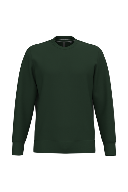 K488 - Sudadera cuello redondo - Forest Green - frontal