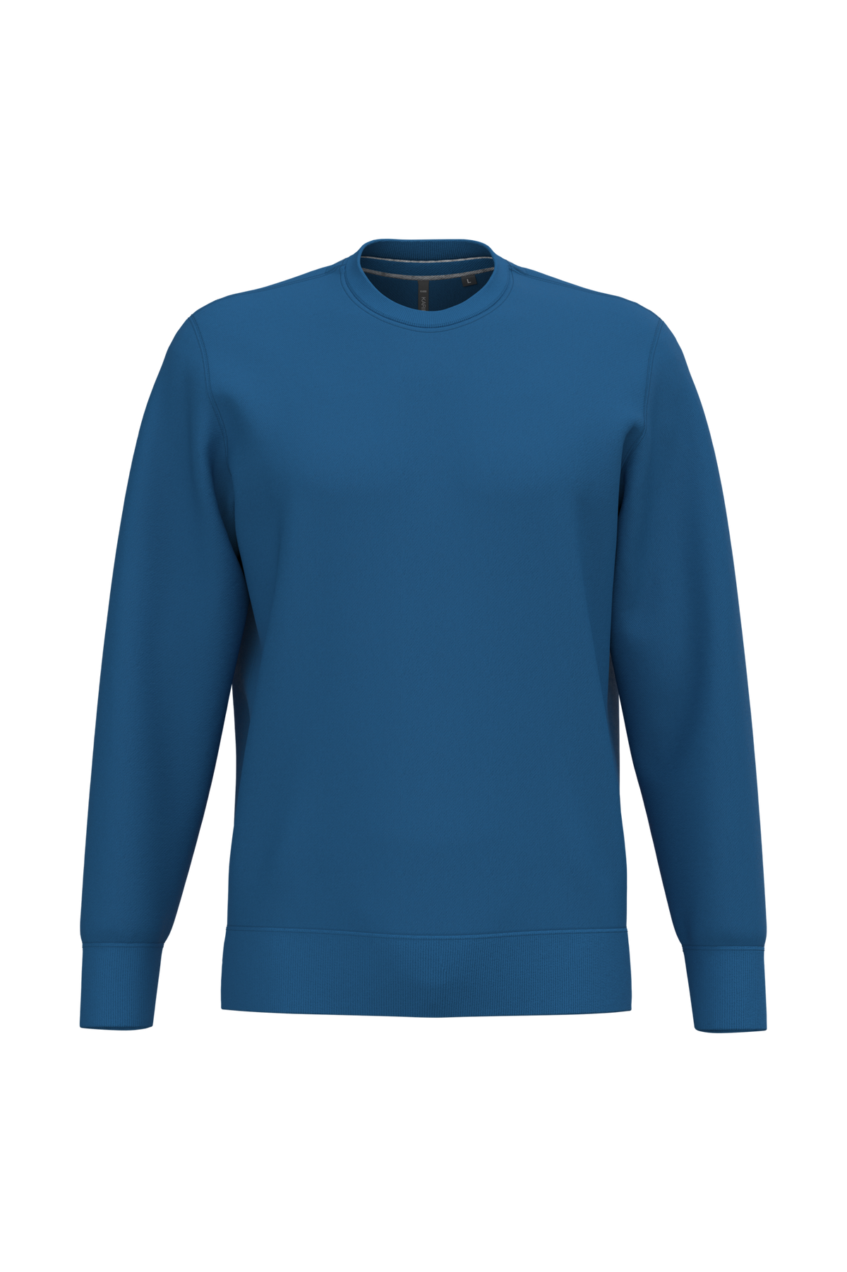 K488 - Sudadera cuello redondo - Light Royal Blue - frontal