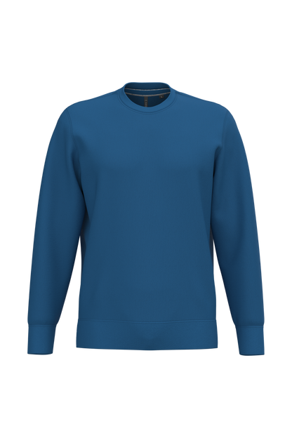 K488 - Sudadera cuello redondo - Light Royal Blue - frontal