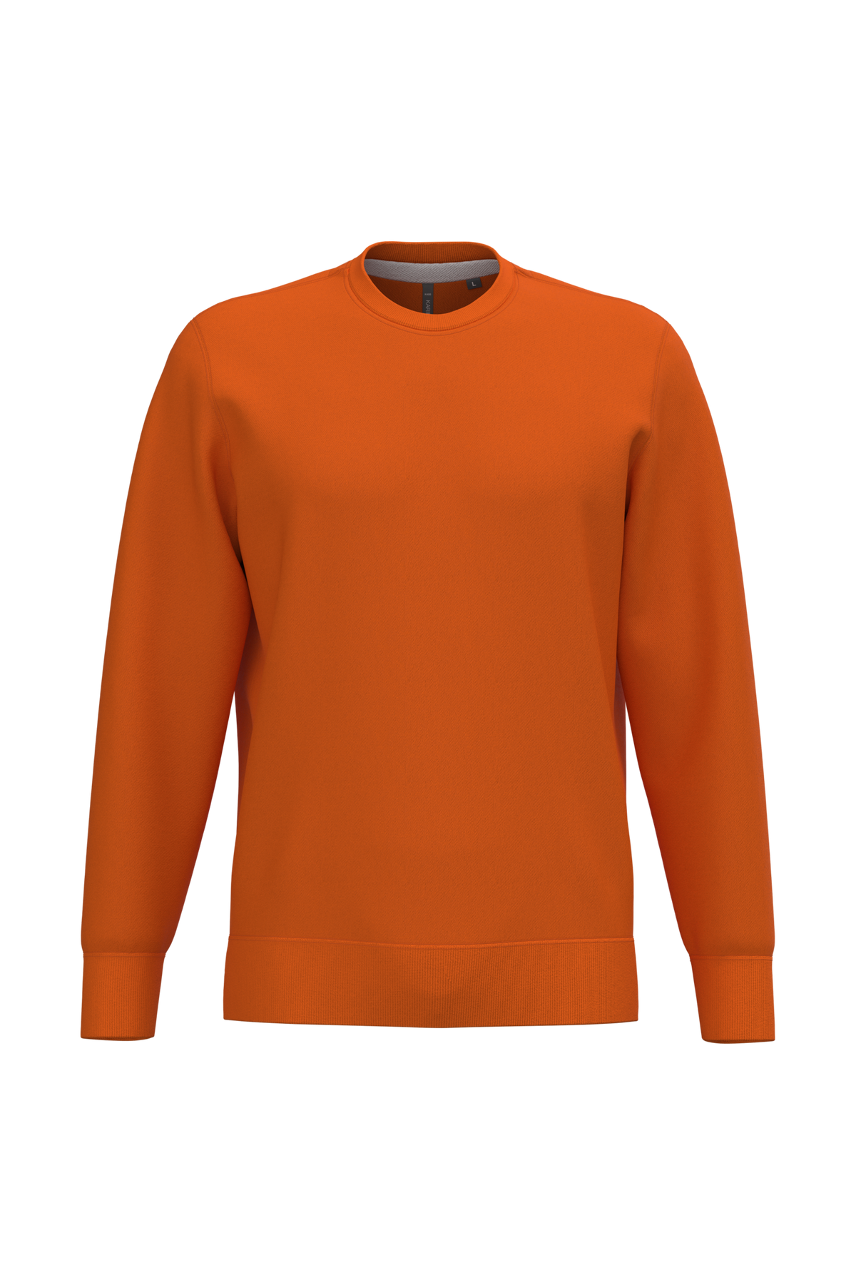 K488 - Sudadera cuello redondo - Orange - frontal