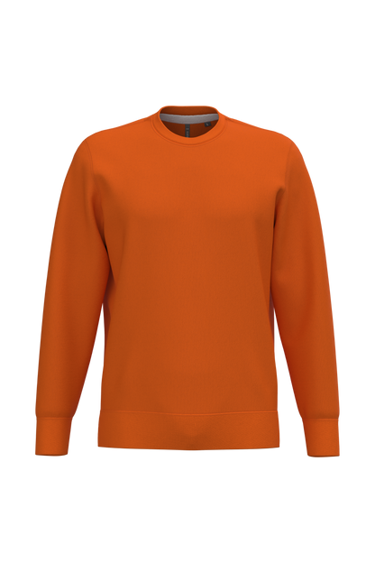 K488 - Sudadera cuello redondo - Orange - frontal