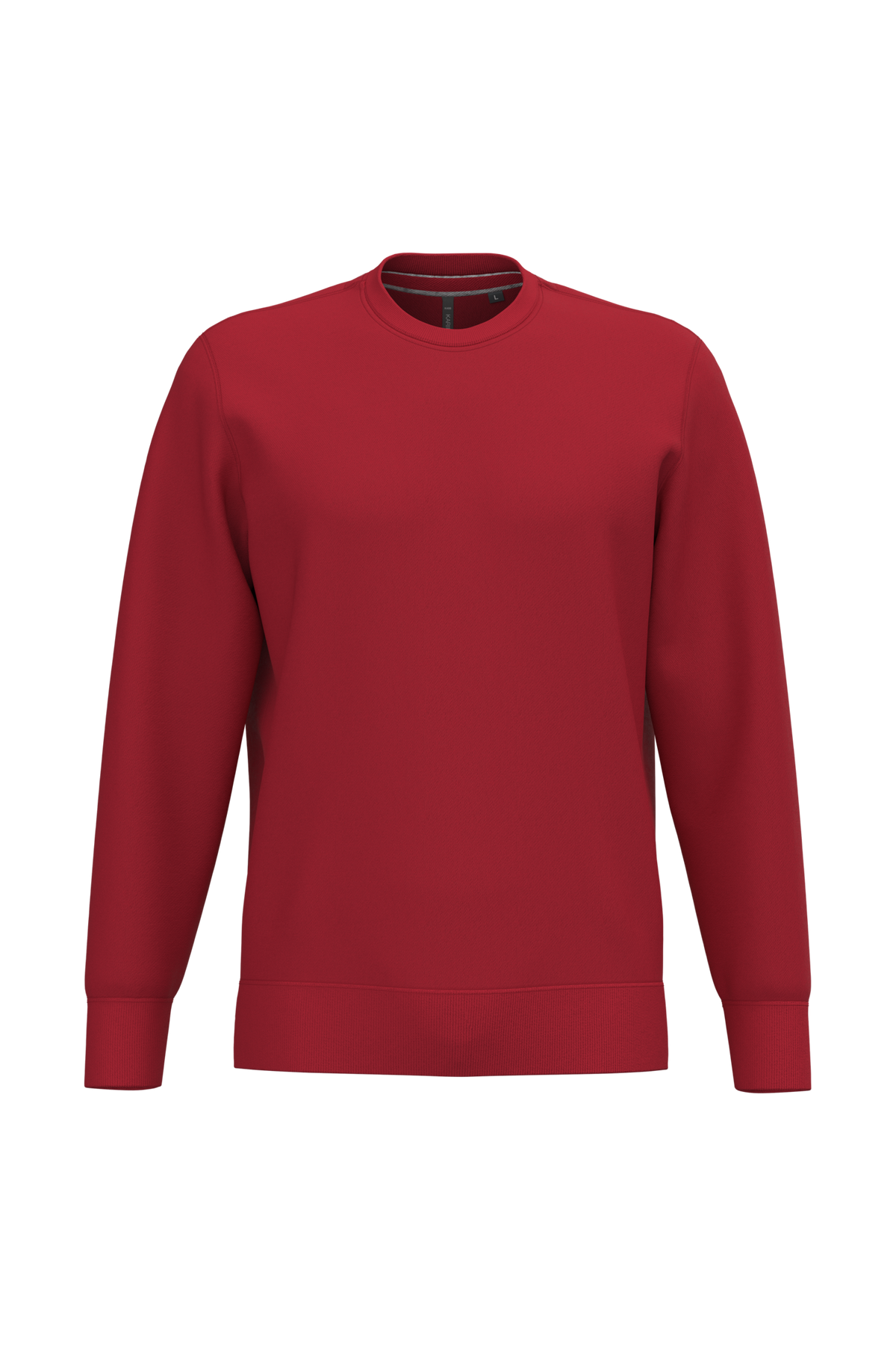 K488 - Sudadera cuello redondo - Red - frontal