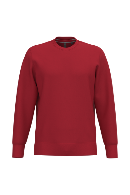 K488 - Sudadera cuello redondo - Red - frontal