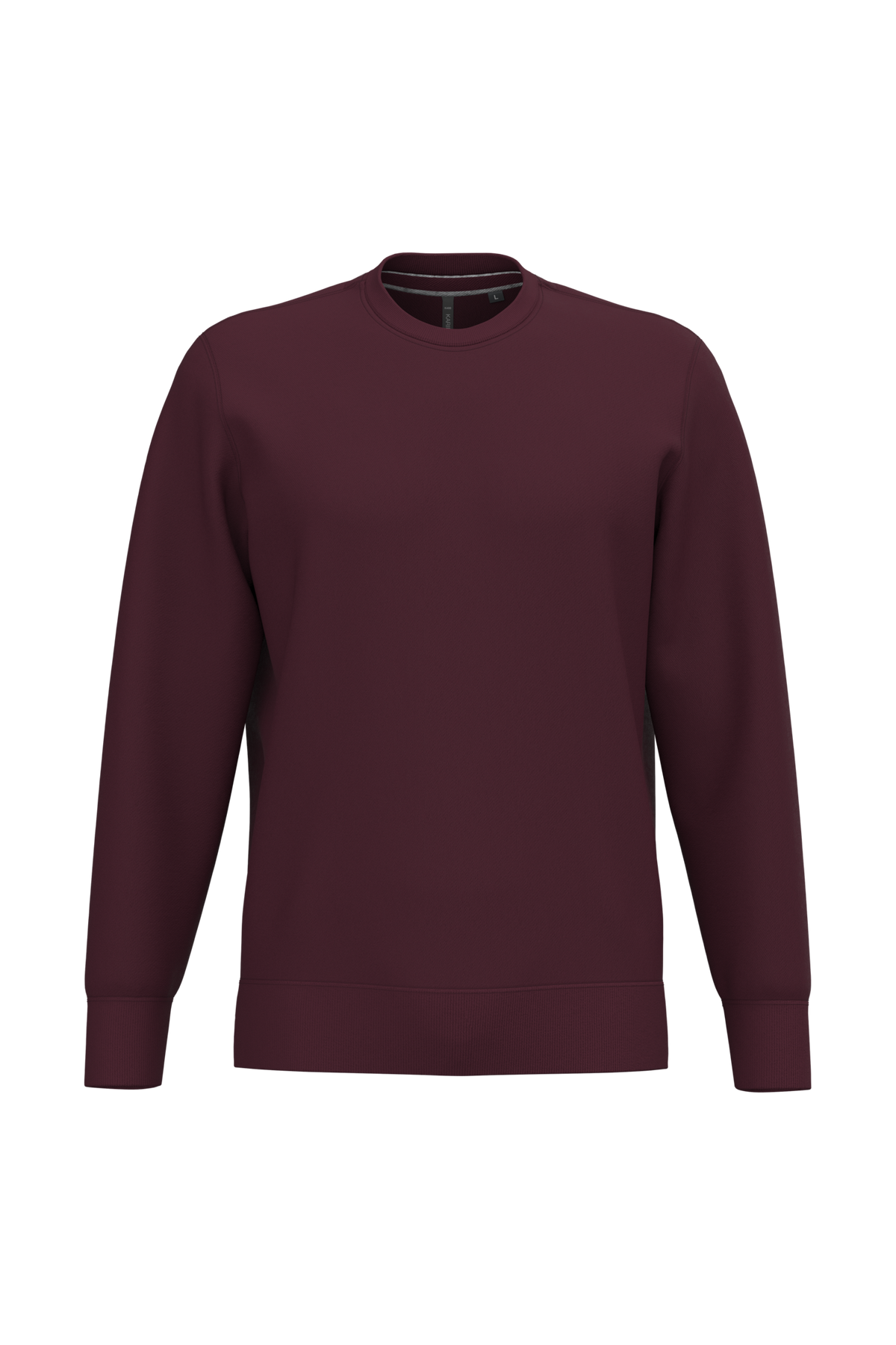 K488 - Sudadera cuello redondo - Wine - frontal