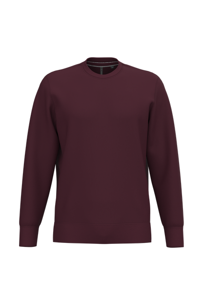K488 - Sudadera cuello redondo - Wine - frontal