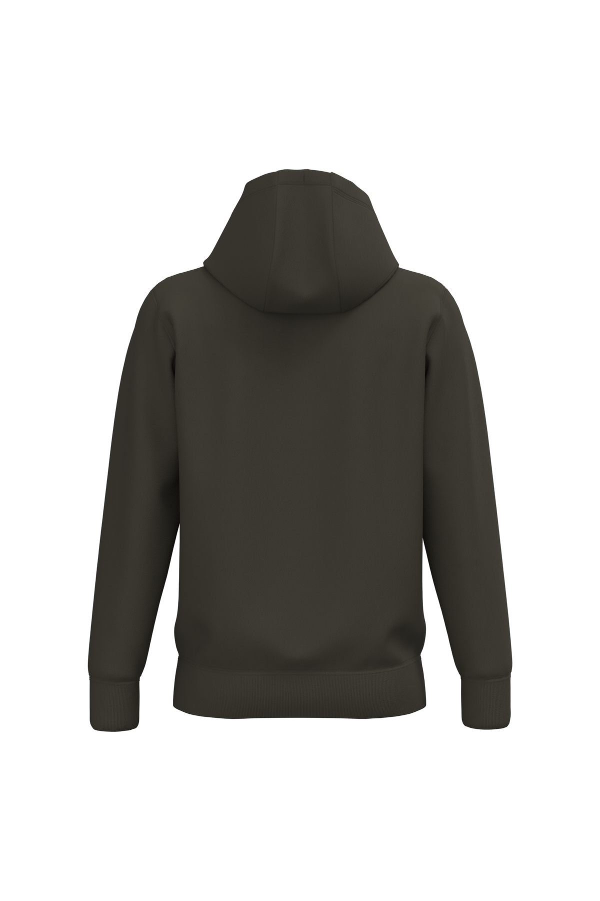K489 - Sudadera con capucha - Dark Khaki - trasera