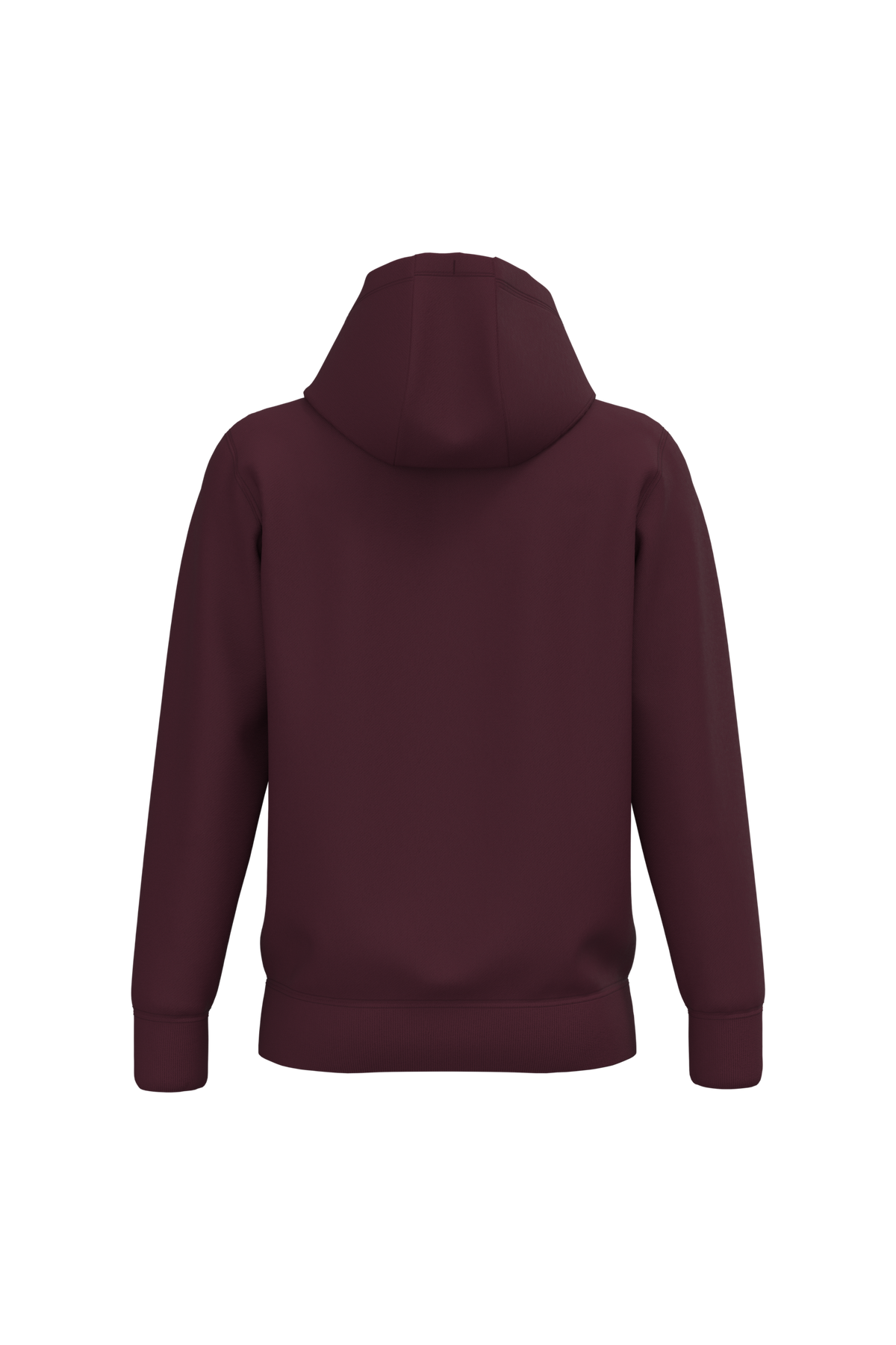 K489 - Sudadera con capucha - Wine - trasera