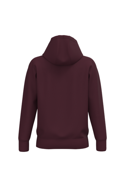 K489 - Sudadera con capucha - Wine - trasera