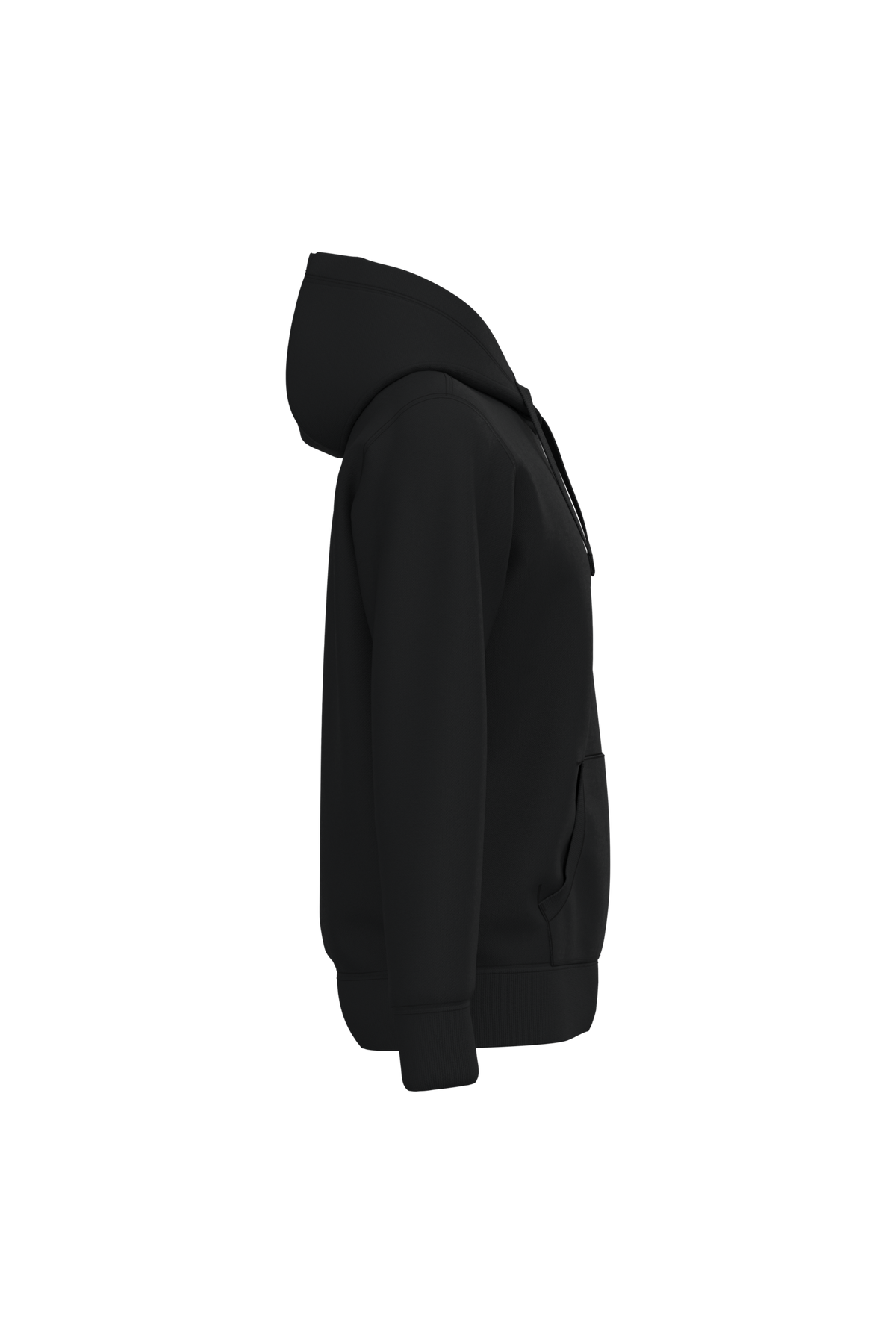 K489 - Sudadera con capucha - Black - lateral