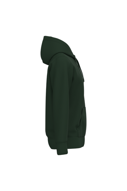 K489 - Sudadera con capucha - Forest Green - lateral
