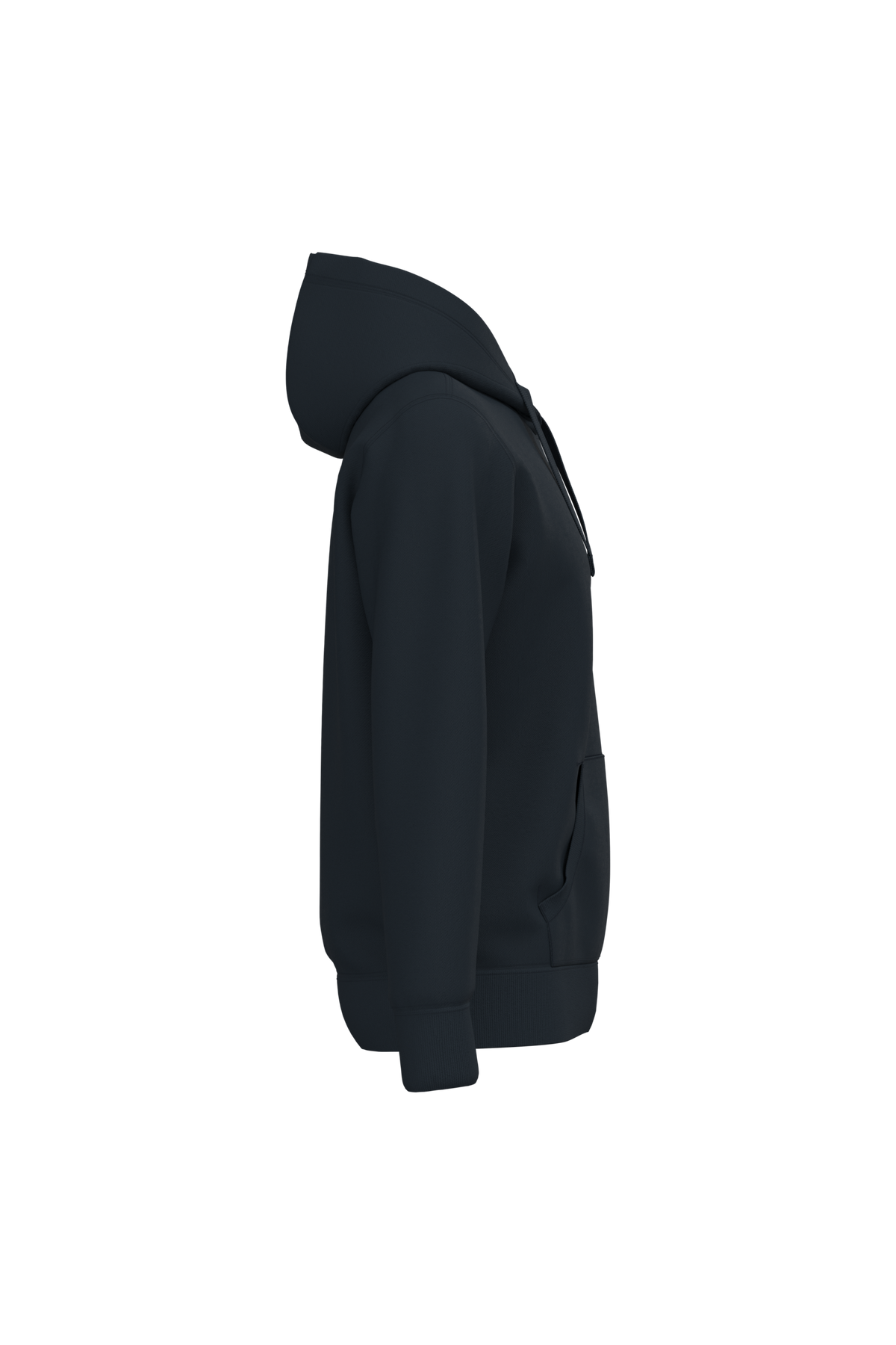 K489 - Sudadera con capucha - Navy - lateral