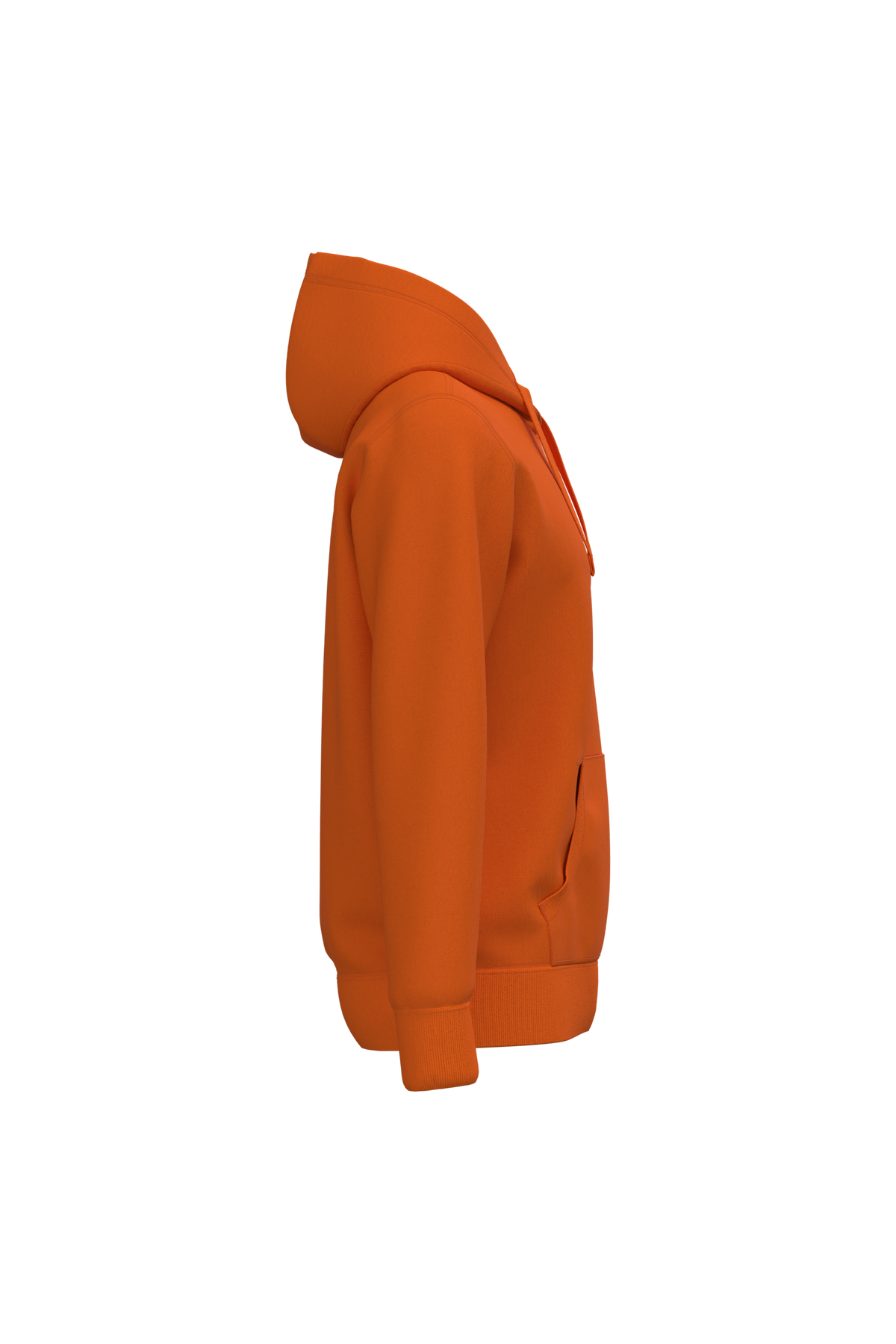 K489 - Sudadera con capucha - Orange - lateral