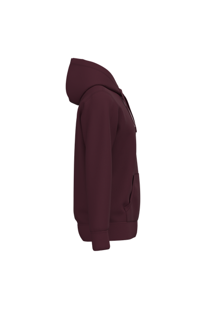 K489 - Sudadera con capucha - Wine - lateral