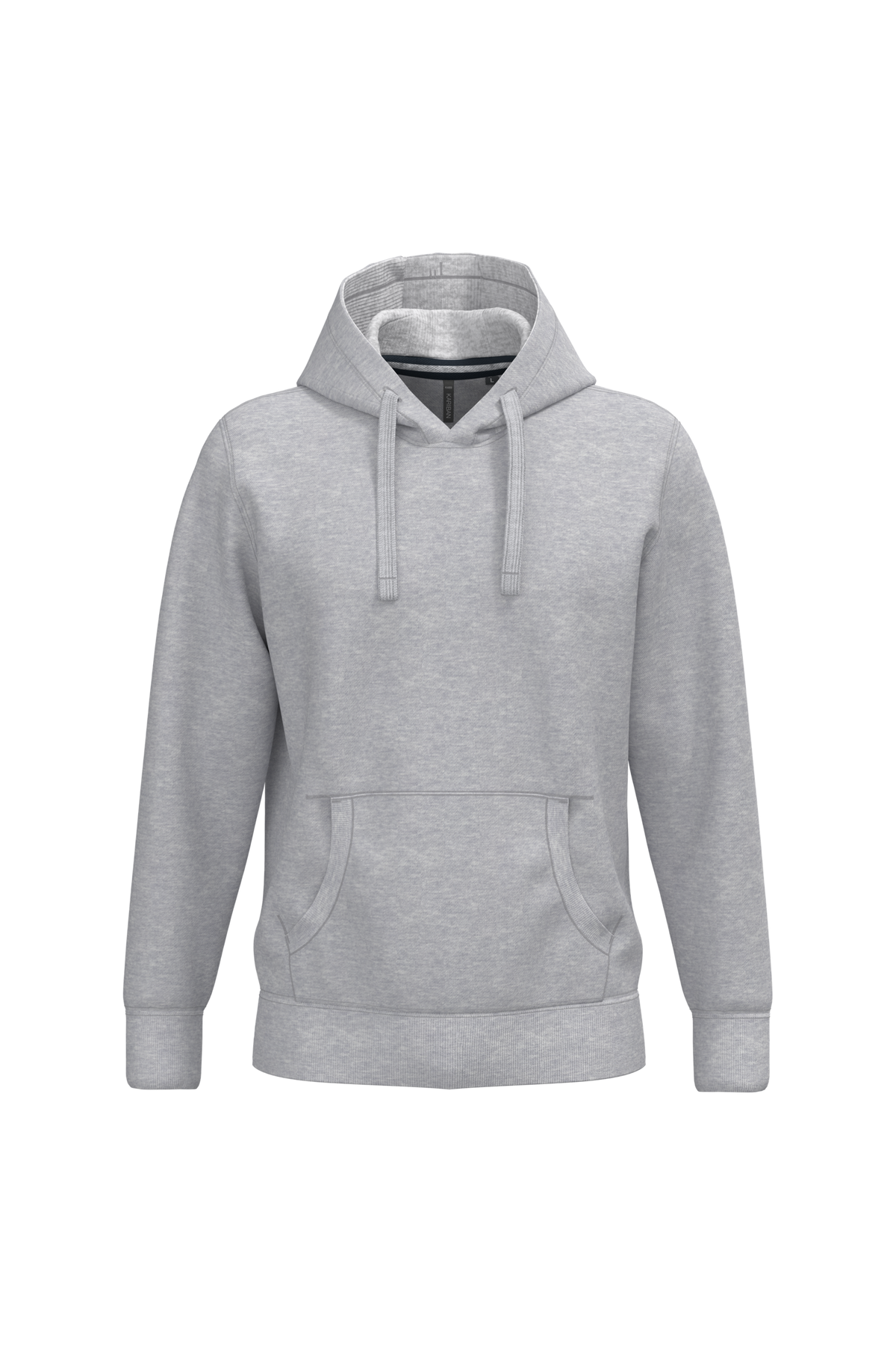 K489 - Sudadera con capucha - Ash Heather - frontal
