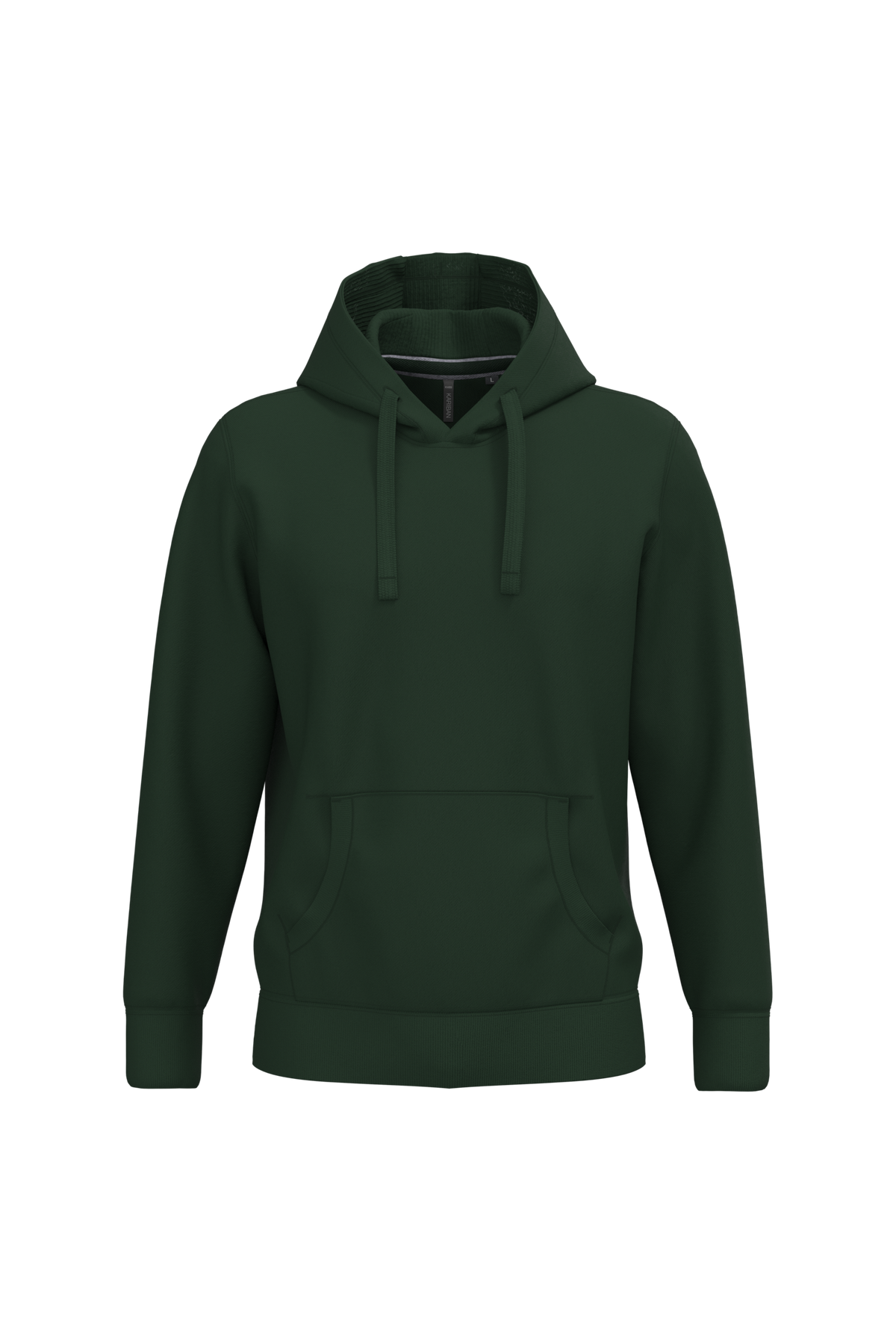 K489 - Sudadera con capucha - Forest Green - frontal