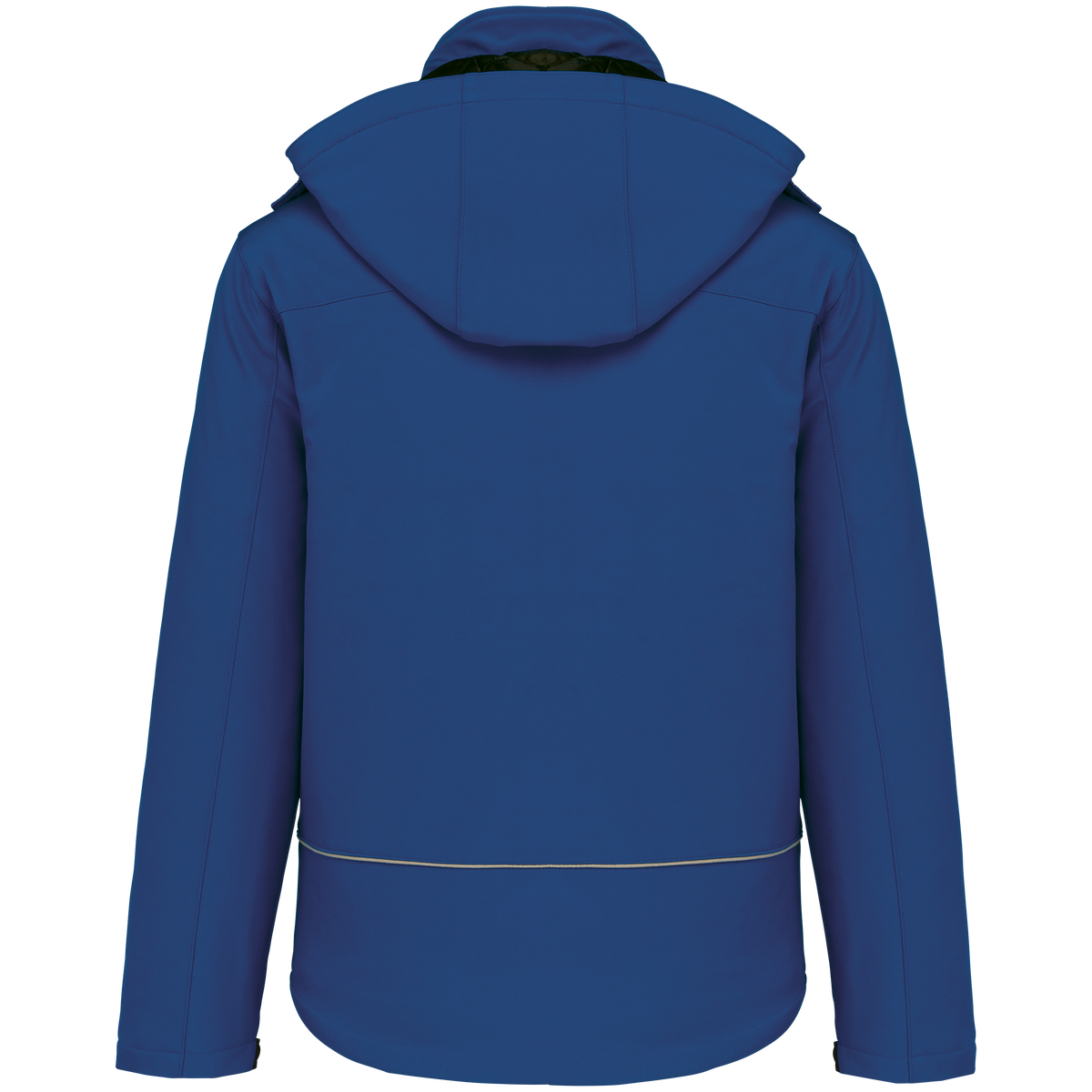 K650 - Parka softshell acolchada con capucha hombre - Dark Royal Blue - trasera