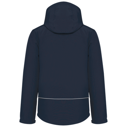 K650 - Parka softshell acolchada con capucha hombre - Navy - trasera