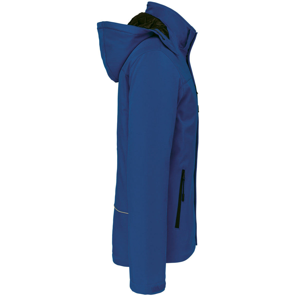 K650 - Parka softshell acolchada con capucha hombre - Dark Royal Blue - lateral