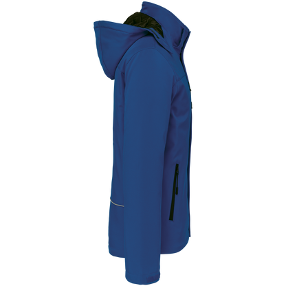 K650 - Parka softshell acolchada con capucha hombre - Dark Royal Blue - lateral