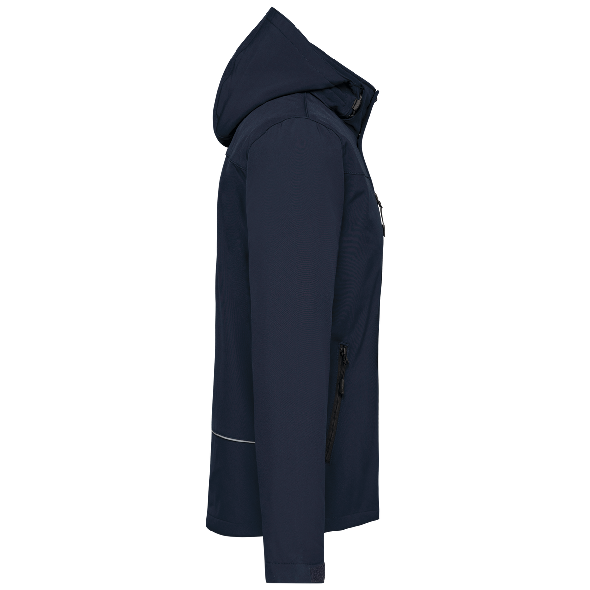 K650 - Parka softshell acolchada con capucha hombre - Navy - lateral