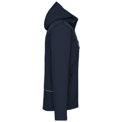 K650 - Parka softshell acolchada con capucha hombre - Navy - lateral