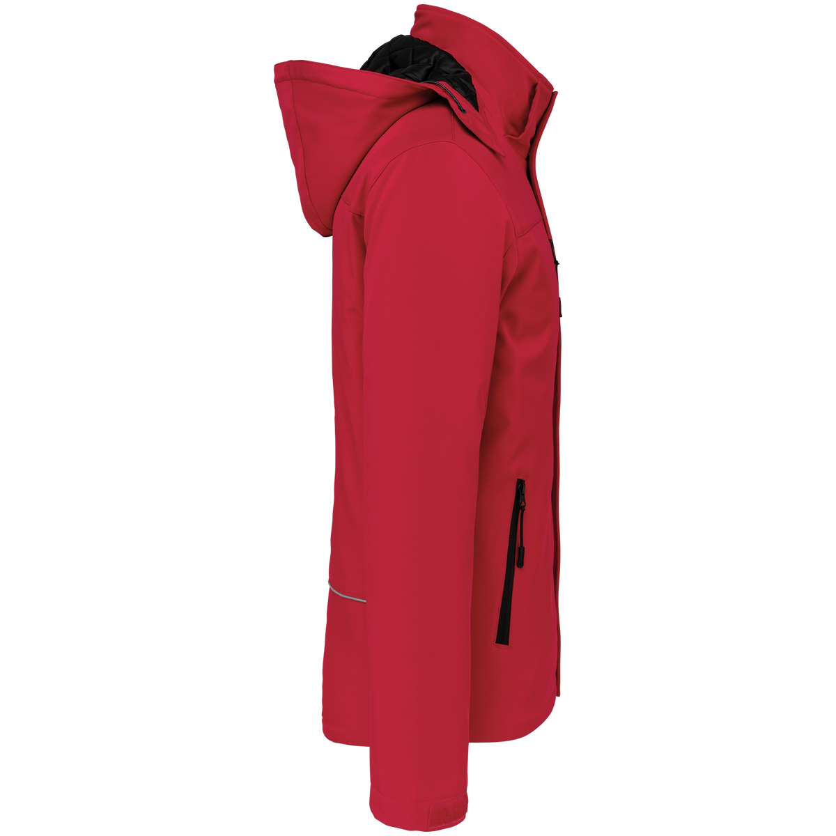 K650 - Parka softshell acolchada con capucha hombre - Red - lateral