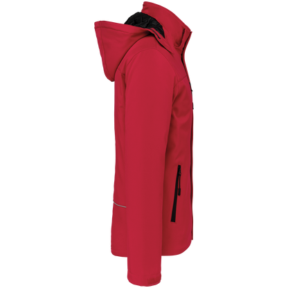 K650 - Parka softshell acolchada con capucha hombre - Red - lateral
