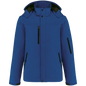 K650 - Parka softshell acolchada con capucha hombre - Dark Royal Blue - frontal