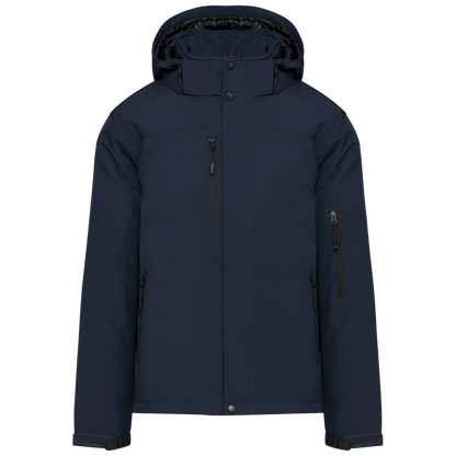 K650 - Parka softshell acolchada con capucha hombre - Navy - frontal
