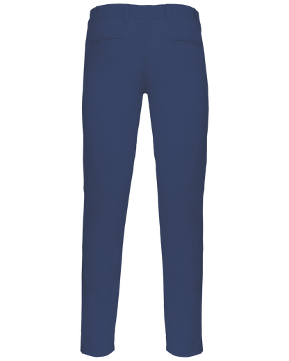 K740 - Pantalón chino hombre - Deep Blue - trasera