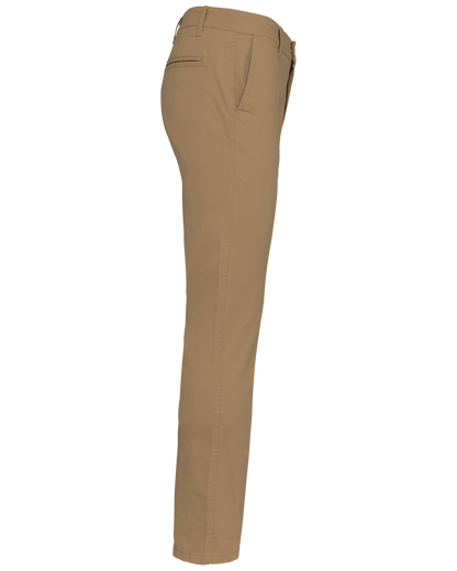K740 - Pantalón chino hombre - Camel - lateral