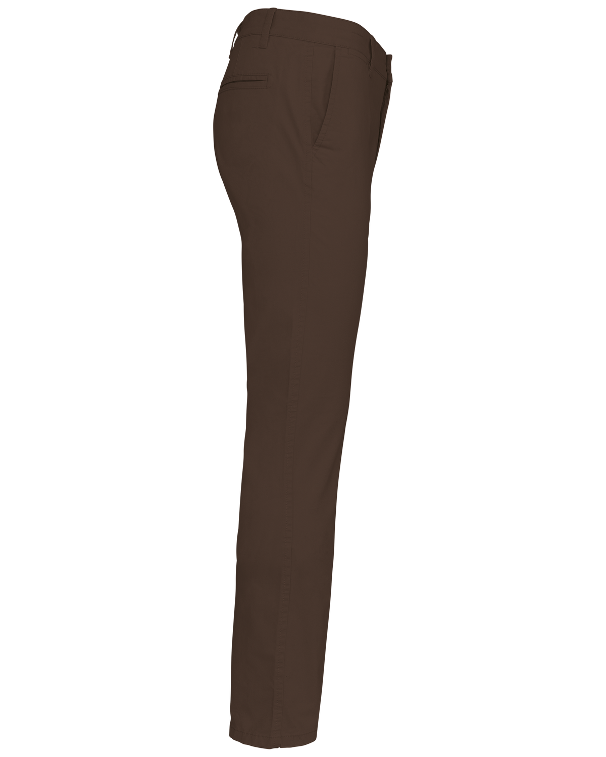 K740 - Pantalón chino hombre - Chocolate - lateral