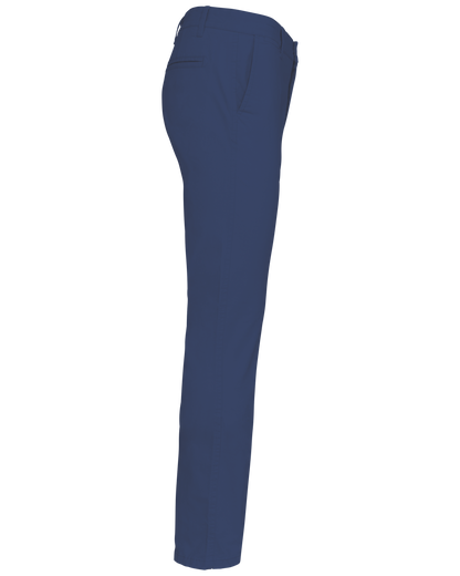 K740 - Pantalón chino hombre - Deep Blue - lateral