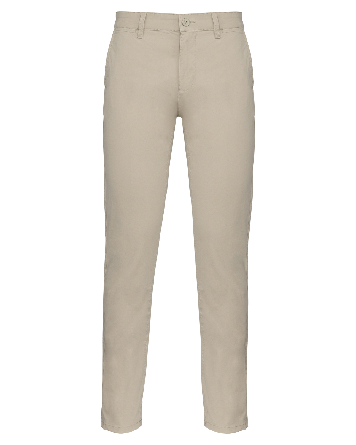 K740 - Pantalón chino hombre - Beige - frontal
