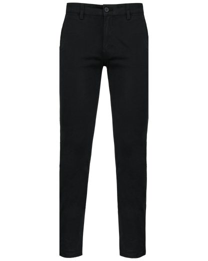 K740 - Pantalón chino hombre - Black - frontal