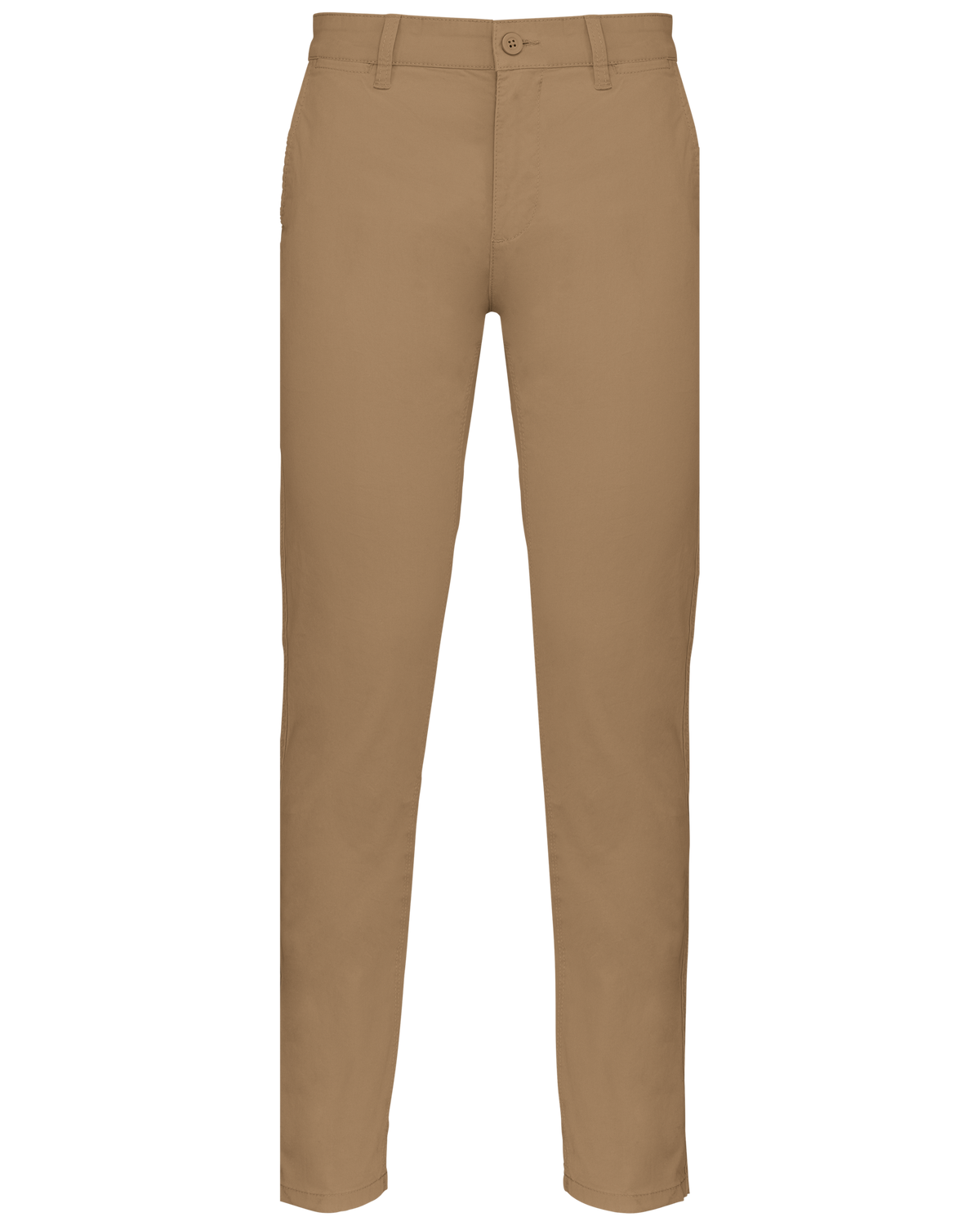 K740 - Pantalón chino hombre - Camel - frontal