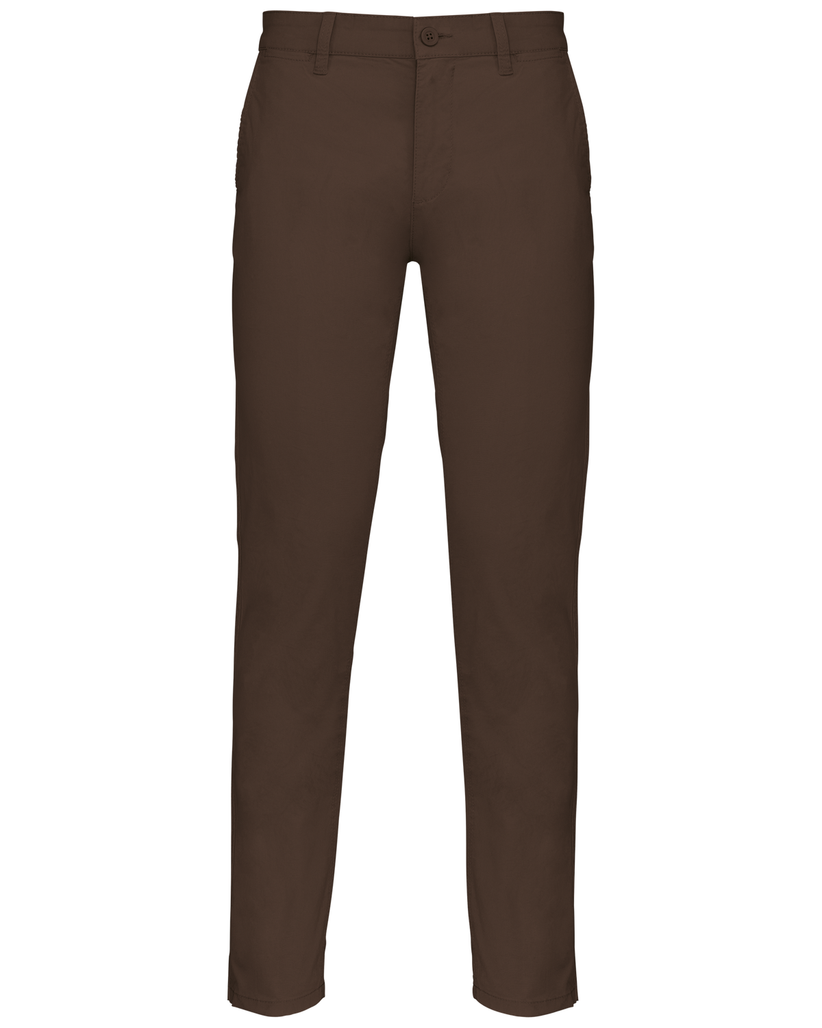 K740 - Pantalón chino hombre - Chocolate - frontal