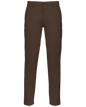 K740 - Pantalón chino hombre - Chocolate - frontal