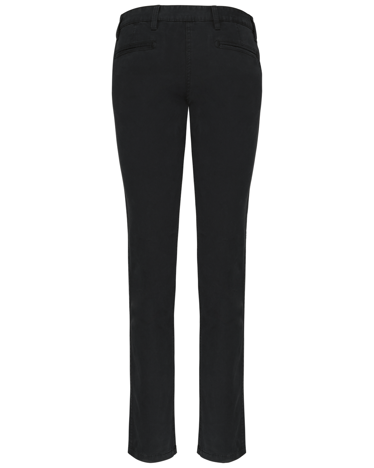 K741 - Pantalón chino mujer - Black - trasera