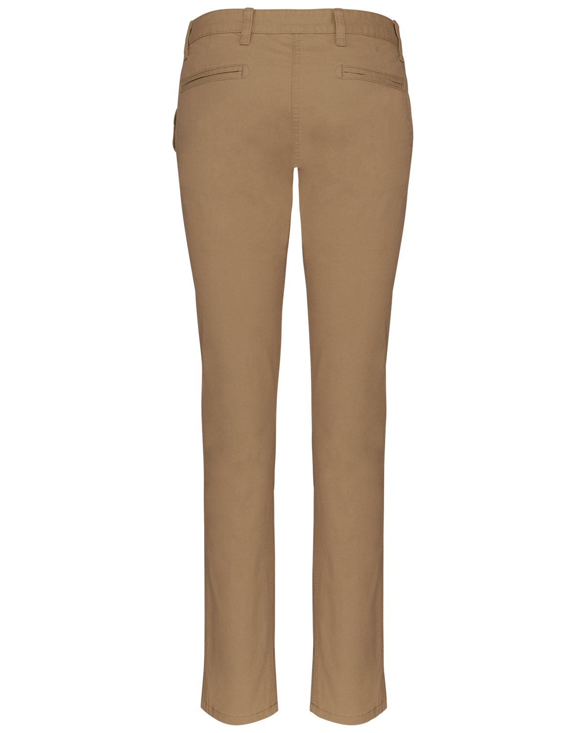 K741 - Pantalón chino mujer - Camel - trasera