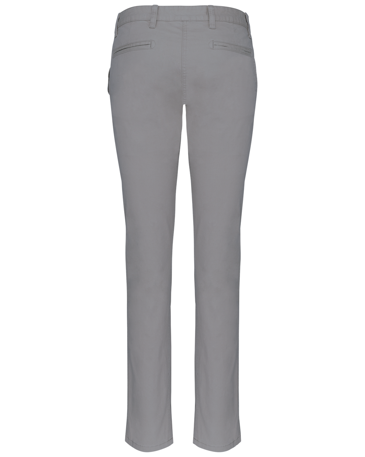 K741 - Pantalón chino mujer - Fine Grey - trasera