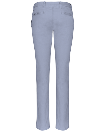 K741 - Pantalón chino mujer - Kentucky Blue - trasera